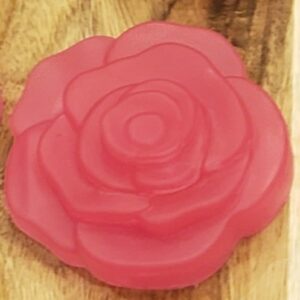 Homemade Soap, opaque pink rose
