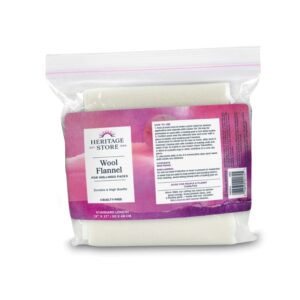 Flannel Cloth; for Wellness/Castor Oil Packs